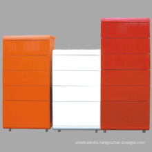 High-Glossy Color Cabinet Wood Chest of Drawers Wooden Cabinet